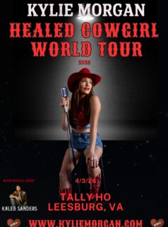 Kylie Morgan is coming to Leesburg next Friday Apr 3 with Kaleb Sanders!