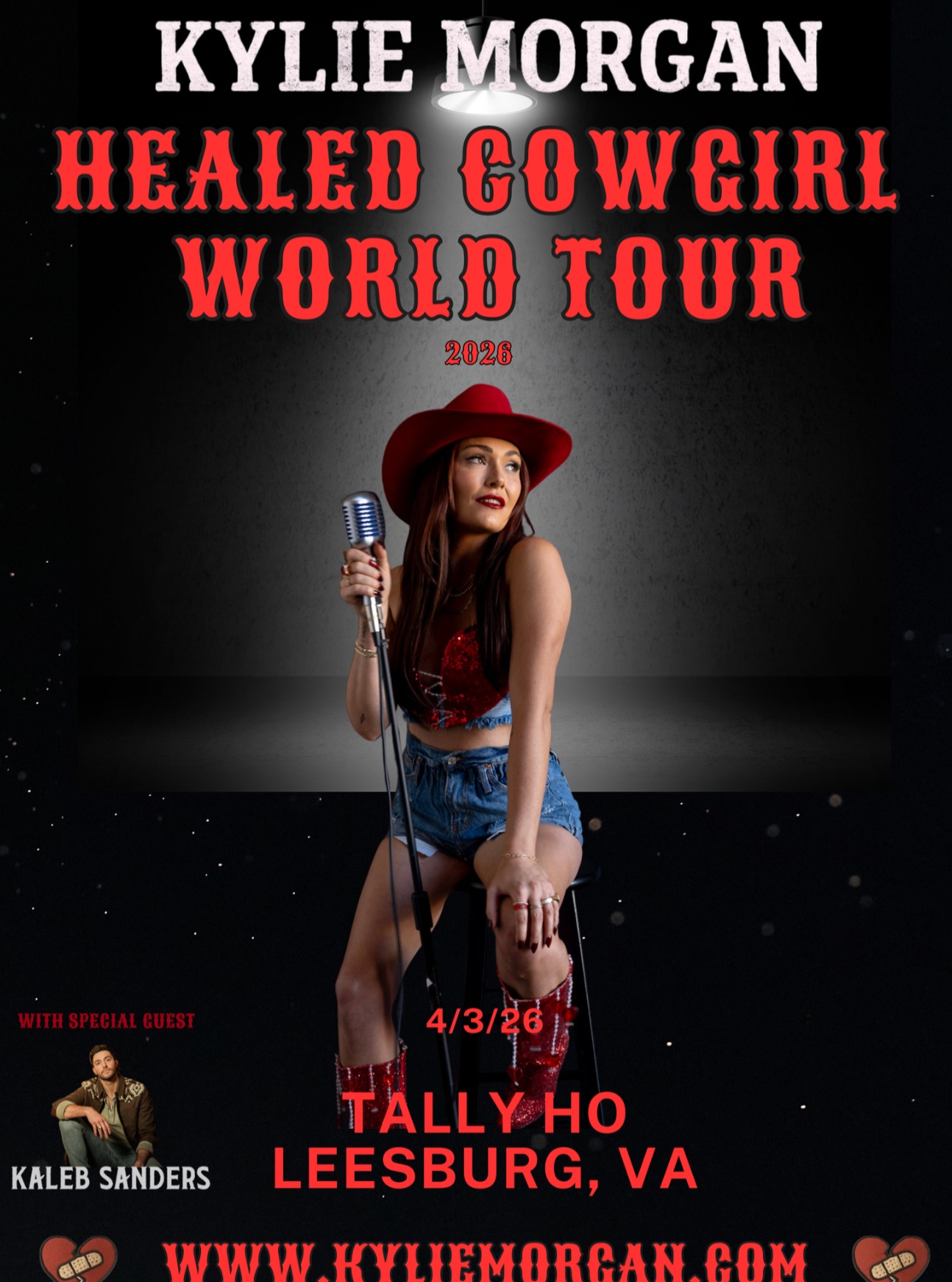 Kylie Morgan is coming to Leesburg next Friday Apr 3 with Kaleb Sanders!