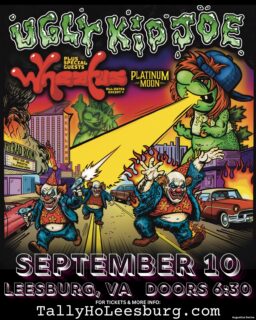 ⭐️Just Announced⭐️
Ugly Kid Joe
with Wheatus and PlatinumMoon
Thursday, September 10th
Tickets on sale Friday at 10am!