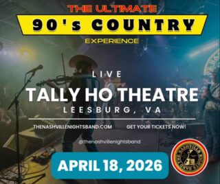 Nashville Nights will be here Saturday! Doors 7pm. Tickets and more info in bio!