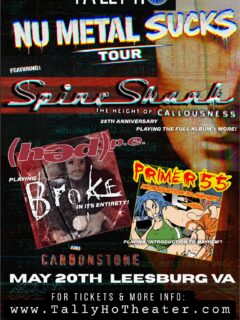 Coming up this week! 
-TONIGHT (5/20) Spineshank, Hedpe, Primer 55, and Carbonstone
-Friday (5/22) Red with Ra, Kingdom Collapse, and Twist It
-Saturday (5/23) Viva Las Elvis
-Sunday (5/24) Citizen Solider with Adelita’s Way and New Medicine