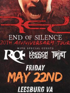 TONIGHT: @thebandred with Ra, @kingdomcollapse and @twist.it.band ! Doors 6pm.