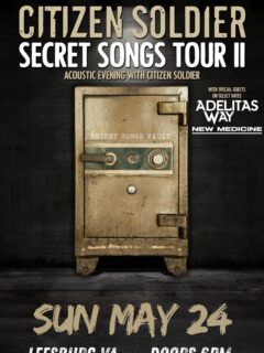 TONIGHT: @citizensoldierofficial with @adelitasway and @newmedicinerock ! Doors 6pm.