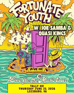 Fortunate Youth will be here Thursday with Joe Samba and Quasi Kings! More info in bio.