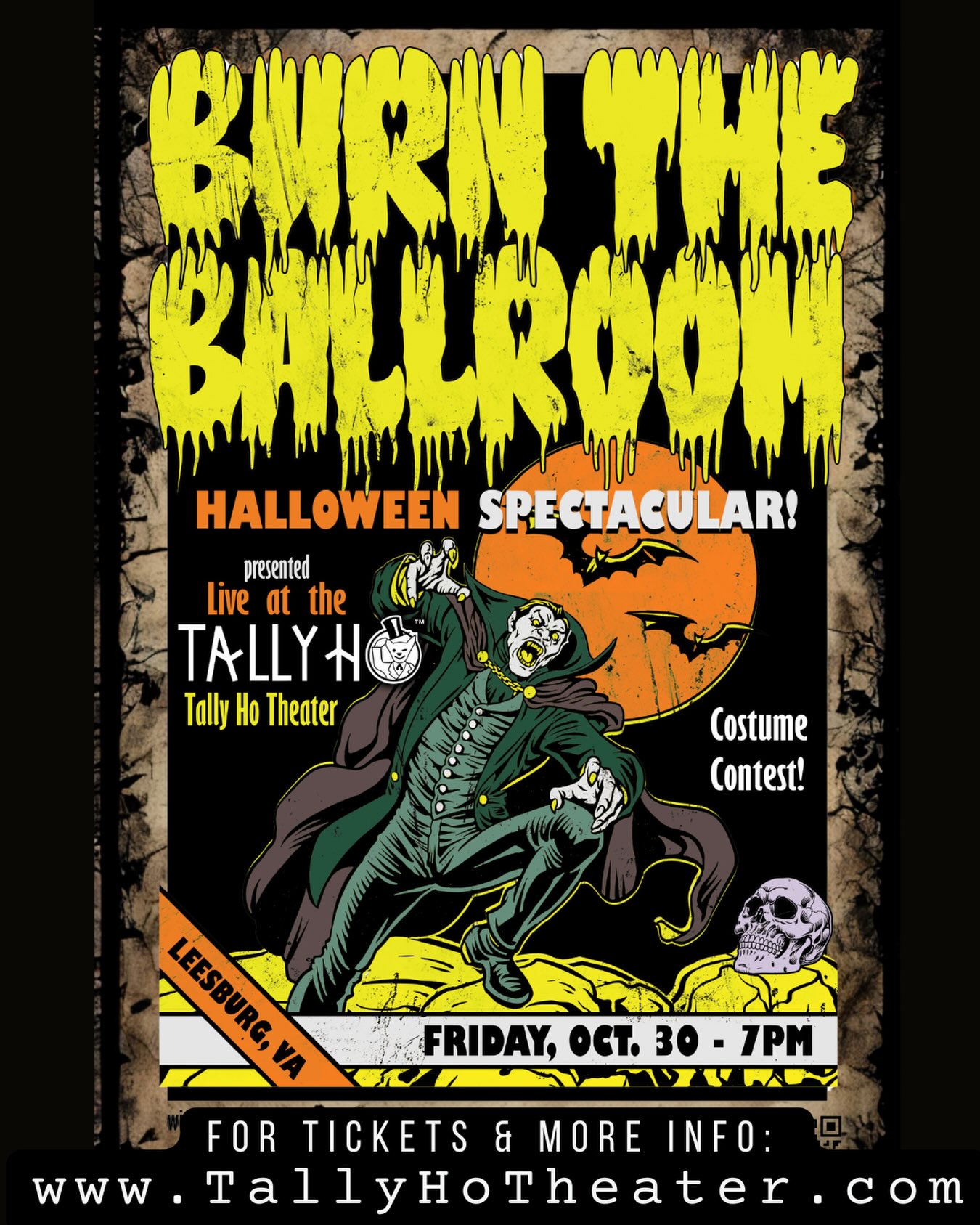 ⭐️Just Announced⭐️
Burn The Ballroom Halloween Spectacular!
With Awake At Last
Friday, October 30th
Tickets on sale Wednesday at 10am!