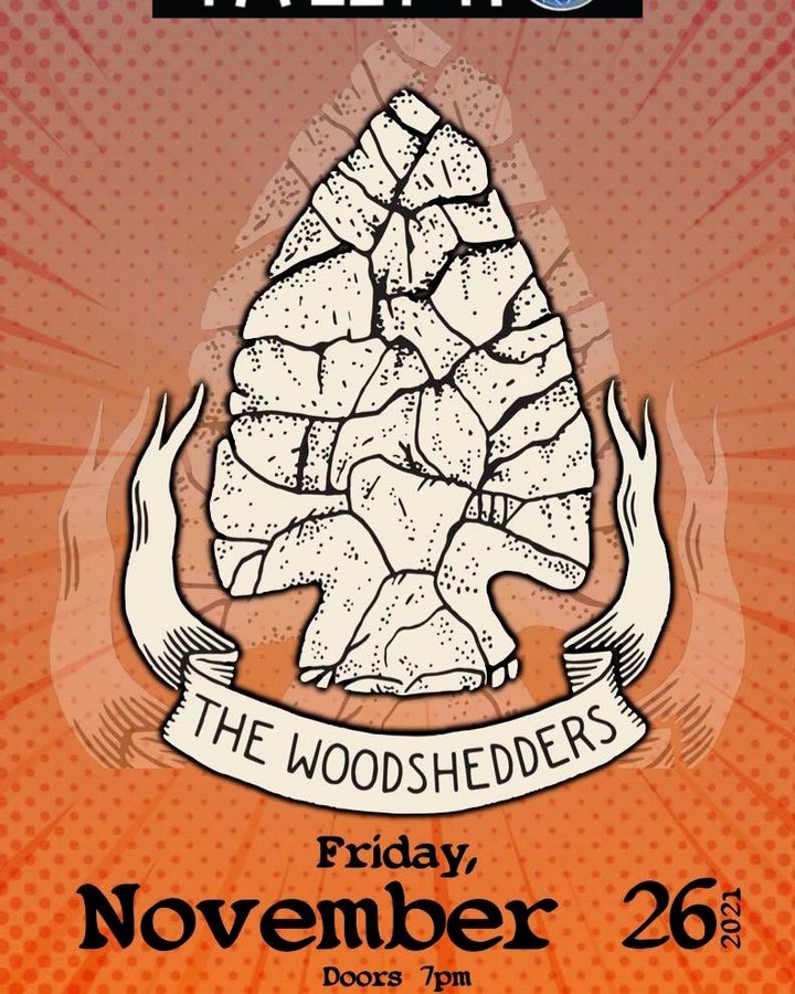 The Woodshedders will be here tomorrow with Mink's Miracle Medicine! Doors 7pm.