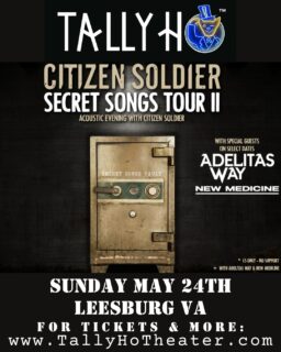 ON SALE NOW!
@citizensoldierofficial 
with @adelitasway and @newmedicinerock 
Sunday, May 24th
Link in bio!
