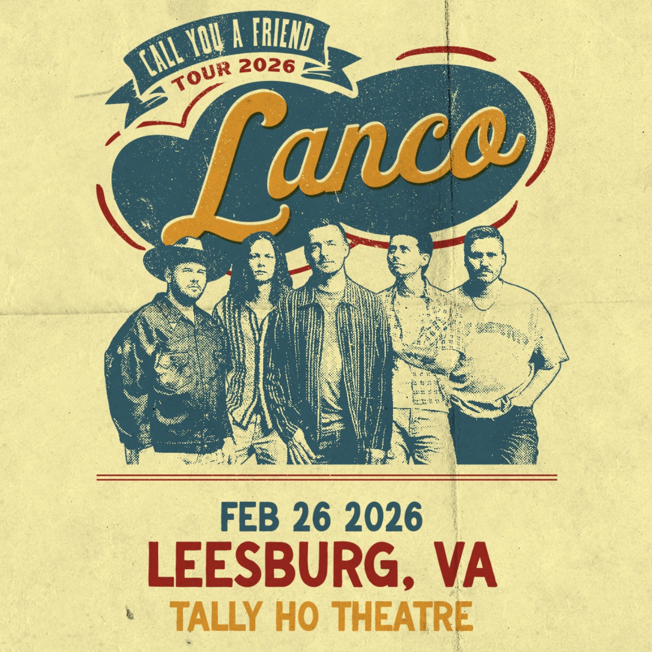 ⭐️Just Announced⭐️
LANCO
Thursday, February 26th
Tickets on sale now! 
Tickets and more info in bio.