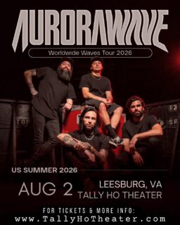 ⭐️Just Announced⭐️
Aurorawave
Sunday, August 2nd
Tickets on sale Friday at 10am!
More info in bio!